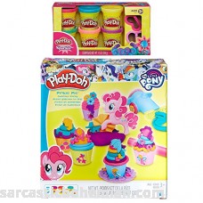 Play-Doh My Little Pony Pinkie Pie Cupcake Party + Play-Doh Sparkle Compound Bundle B06WRWH1HJ
